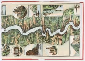 Rhein Panorama von Cöln bis Mainz. / Panorama of the Rhine from Mainz to Cologne.182 x 20 cm Aranyoz...