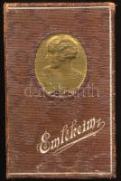 1930-1968 Emlékkönyv sok bejegyzéssel és rajzzal, köztük P. Tátrai Gyula (1914-1975) pap, ferences s...