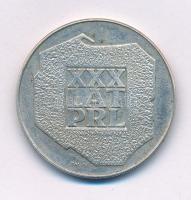 Lengyelország 1974. 200Zl Ag "30 éves a Népköztársaság" T:AU patina Poland 1974. 200 Złotych Ag "30th Anniversary of People's Republic" C:AU patina Krause Y#72