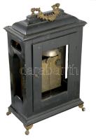 Szekrényóra, (kandallóóra) XVIII. sz. Pozsony, "Jacob Gulden Pressburg" órásmester felirat...