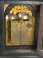 Szekrényóra, (kandallóóra) XVIII. sz. Pozsony, "Jacob Gulden Pressburg" órásmester felirat...