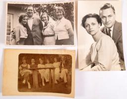 Vegyes fotó tétel: több mint 110 db vegyes papírkép és vizitkártya az 1900-as évek elejétől