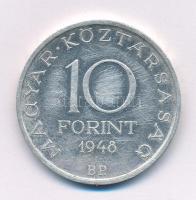 1948. 10Ft Ag "Széchenyi" T:VF Adamo EM2