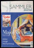 2006 Sammler Journal 2006 októberi száma: Majolika. Italianische Keramik aus Barock und Renaissance. Möbel, Design, Blechspielzeug.