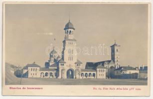 Gyulafehérvár, Karlsburg, Alba Iulia; Biserica de incoronare. Foto Bach / Koronázási templom / church. photo