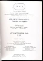 2006 Piasa aukciós katalógus, porcelánok témában