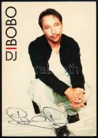 Dj Bobo aláírt képeslap 10x14 cm