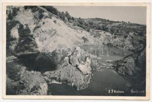 1943 Kolozs, Kolozs-sósfürdő, Kolozsfürdő, Cojocna; tó / lake (EK)