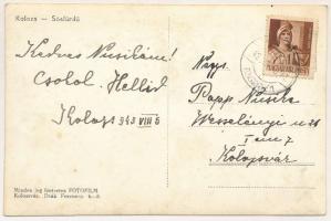 1943 Kolozs, Kolozs-sósfürdő, Kolozsfürdő, Cojocna; tó / lake (EK)