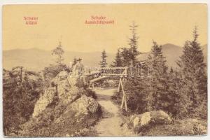Brassó, Kronstadt, Brasov; Schuler Aussichtspunkt / Schuler kilátó / viewpoint (EK)