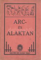 Röck Gyula: Arc- és alaktan. Karakterológiai tanulmány Lavater, Gall, Hermann, Issbender-Haldane, Szokoly, Szentpályi, Gabányi, Ullrich, M. W. Biltz stb. nyomán. Budapest, 1938. Kókai Lajos Könyvkiadó Vállalata (Bagó Mihály ny., Dombóvár). 191 + [1] p. Első kiadás. Röck Gyula karakterológiai munkája összefüggéseket keres az arcforma, az orr, a fül, a szem, szemöldök, homlokarányok, fejforma és a temperamentum, személyiség, a hanghordozás és a jellem között. Az oldalszámozáson belül számos szövegközti ábrával illusztrált kötet kifejti nézeteit sok egyéb mellett az ideális és a szörnyűséges jellemre utaló női lábról, az érzéki, a beteges és a harmonikus női szájról, valamint az egyes rasszokhoz tartozó jellemekről is erős kijelentéseket tesz. Jóllehet a szerző számos műve szerepel az Ideiglenes Nemzeti Kormány által 1945-ben betiltott könyvek listáján, e műve - feltehetően ritkasága miatt - elkerülte a cenzorok figyelmét. Példányunk címoldalán régi tulajdonosi bejegyzés, egyes oldalakon halvány foltosság, példányunk fűzése meglazult. Fűzve, illusztrált, sérült gerincű kiadói borítóban.