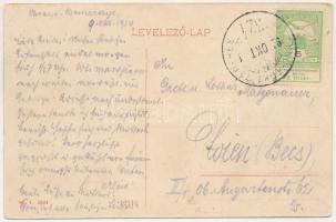 1914 Varannó, Vranov nad Toplou; Piac tér, Frankel Márk üzlete. W.L. 2824. / market square, shops (f...