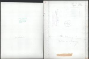 Balla Demeter: Gyakorlás és Játék az udvaron 2 db pecséttel jelzett alkotás 17x23 cm