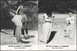 cca 1989 előtt készült, "Áldd meg az állatokat és a gyermekeket" című amerikai film jelene...