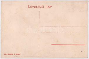 Aranyosmarót, Zlaté Moravce; Erzsébet tér északi oldala, Drexler Jenő, Lithvay István, Steiner Lipót...