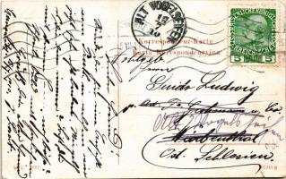 1910 Chernivtsi, Czernowitz, Cernauti, Csernyivci (Bukovina, Bucovina, Bukowina); Pruth Brücke. W. L...