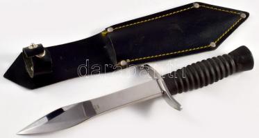 Toledo tőr, tokkal, h: 26 cm