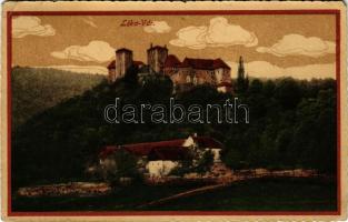 1918 Léka, Lockenhaus; vár. Róth Jenő kiadása / castle (EB)