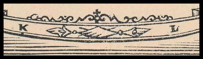 Kozma Lajos (1884-1948): Erős huszár. Fametszet, papír, jelzett a metszeten, paszpartuban, 8×6,5 cm