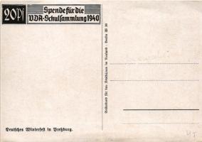 Pozsony, Pressburg, Bratislava; Deutsches Winterfest in Pressburg. Spende für die VDA-Schulsammlung ...