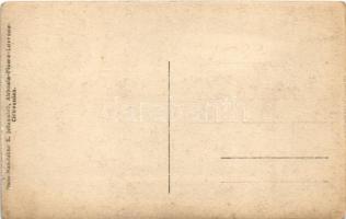 Fiume, Rijeka (?); kikötő avatás, ünnepség. E. Jelussich / port inauguration ceremony. photo (kopott...