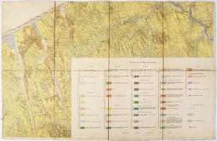 1920 A Balaton-tó környékének részletes geológiai térképe 4 lapon. A nagyméltóságú m. kir. földmüvel...