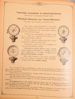 1910 Bp., Árjegyzék Teudloff K. és Dittrich T. Gépgyár Részvénytársaság gőz-szerelvények, illusztrál...