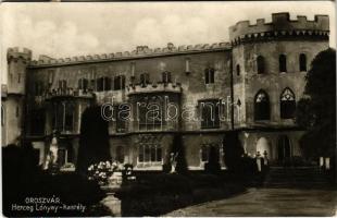 1923 Oroszvár, Rusovce (Pozsony, Pressburg, Bratislava); Herceg Lónyay kastély. Hangya kiadása / castle