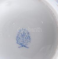 Herendi Viktória mintás váza, jelzett, hibátlan, m: 19 cm