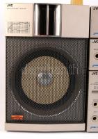 JVC ANRS hordozható kazettás magnó és hifi. Működő állapotban, zsinórral