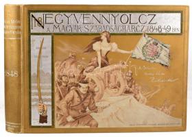 Ezernyolcszáz negyvennyolcz. Az 1848/49-iki szabadságharcz képekben. Szerk.: Jókai Mór - Bródy Sándor - Rákosi Viktor. Bp., [1998], Kossuth Kiadó. Az 1898. évi kiadás (Bp., Révai) reprintje. Kísérőtanulmánnyal. Kiadói egészvászonkötésben, karton tokban, kissé kopottas állapotban.