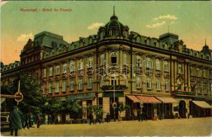 Bucharest, Bukarest, Bucuresti, Bucuresci; Hotel de Franta. Am. Horovitz / hotel (Rb)