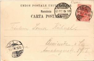 1904 Bucharest, Bukarest, Bucuresti, Bucuresci; Ministerul de Externe / Foreign Ministry, street vie...