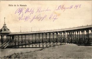 1917 Constanta, Konstanca; Baile de la Mamaia. D. Nicolaescu / beach + "K. D. Feldpostexped. d. 217. Infanterie-Div."