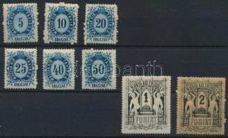 1874 Réznyomat sor (* 13.000) (kis rozsda / small stain)