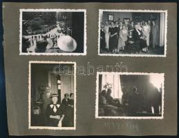 1937 Az olasz király Budapesten Viktor Emánuel tiszteletére rendezett katonai parádé az Andrássy úto...