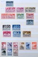 1871-1959 Gyengécske magyar gyűjtemény maradvány, jó minőségű 20 fehér lapos A/4 berakóban