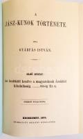 Gyárfás István: A jász-kunok története. I-IV. köt. [Teljes.] Bp., 1992, "A Jászságért" Ala...