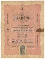 1848. 2Ft "Kossuth bankó" "KH. 88076" T:VG fo. Adamo G106