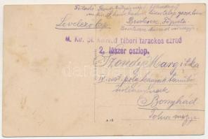 Beszterce, Bistritz, Bistrita; Spitalsgasse / Kórház utca, templom, piac, üzletek. F. Stolzenberg ki...