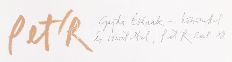 Kovács Péter: Pet'R. A művész, Kovács Péter (1943-2019) Kossuth-díjas festőművész, grafikus és ...