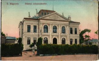 Turnu Magurele, Palatul Administrativ / administrative palace (creases)