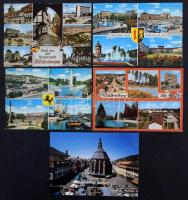 NSZK közel 700 db modern képeslap cipős dobozban