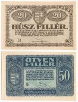 1920. 20f "04" + 50f "16" T:AU Adamo K1, K2