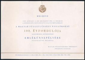 Függetlenségi Nyilatkozat 100