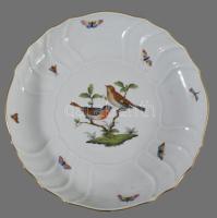 Herendi rothschild mintás kínáló, jelzett, hibátlan, d: 27 cm