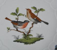 Herendi rothschild mintás kínáló, jelzett, hibátlan, d: 27 cm