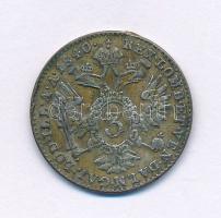 Ausztria 1840A 3kr Ag "I. Ferdinánd" T:XF,VF patina, ph., hajlott  Austria 1840A 3 Kreuzer Ag "Ferdinand I" C:XF,VF patina, edge error, bent Krause KM#2191