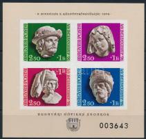 1976 Bélyegnap - A MABÉOSZ X. küldöttközgyűlése vágott blokk