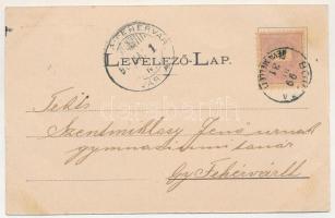 1899 Bojca, Boica, Boicza, Baita, Boita; látkép. Honisch udvari fényképész felvétele / view (szakadá...